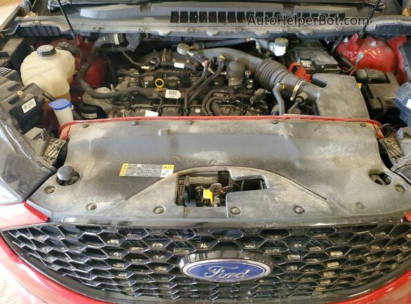 2FMPK4J94MBA30969 2021 FORD EDGE Burgundy უკანა სალონის ხედი