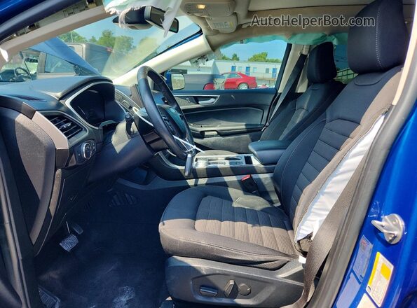 2FMPK4J94MBA55600 2021 FORD EDGE Blue Սալոնի դիմացի տեսք
