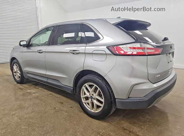 2FMPK4J94NBA53489 2022 FORD EDGE Silver Trasero izquierdo