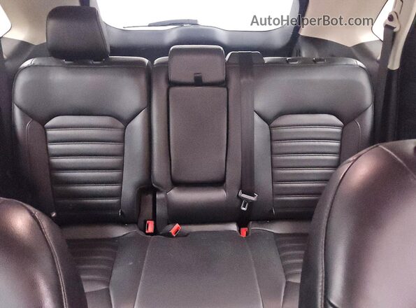 2FMPK4J94NBA53489 2022 FORD EDGE Silver Vista de los asientos traseros