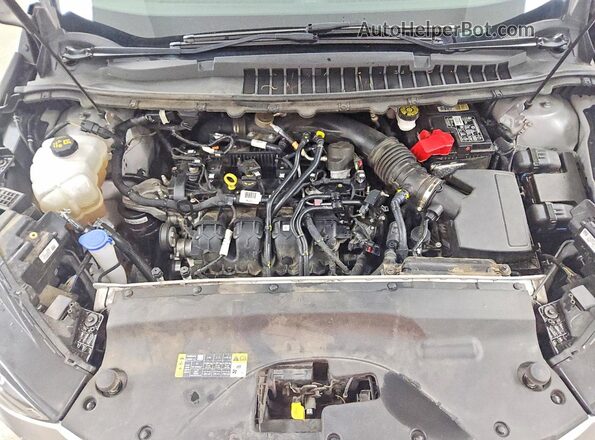 2FMPK4J94NBA53489 2022 FORD EDGE Silver Vista del compartimento del motor