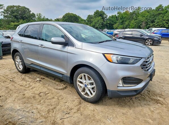 2FMPK4J94NBA53797 2022 FORD EDGE Silver Front right