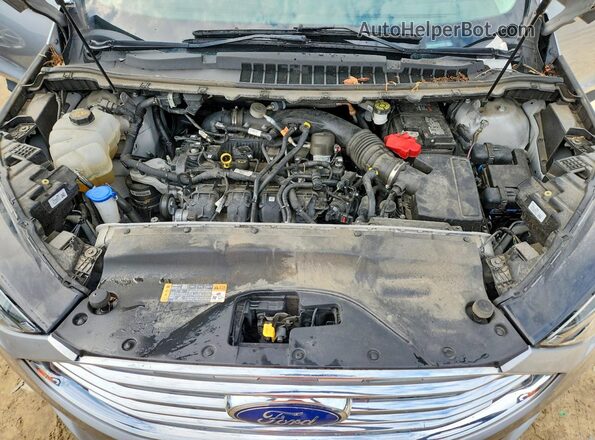 2FMPK4J94NBA53797 2022 FORD EDGE Silver Engine compartment view