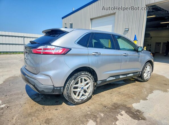 2FMPK4J94NBA60393 2022 FORD EDGE Silver Հետևի աջ