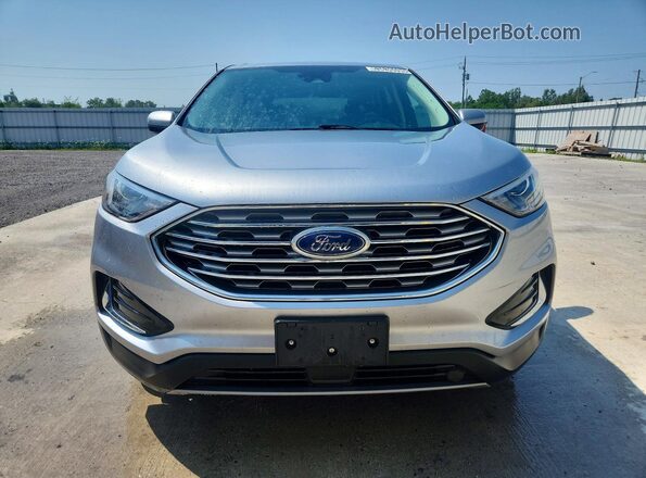 2FMPK4J94NBA60393 2022 FORD EDGE Silver Դիմացի տեսք