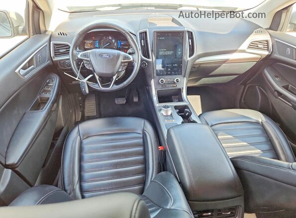 2FMPK4J94NBB03422 2022 FORD EDGE Silver Առջևի վահանակի տեսք
