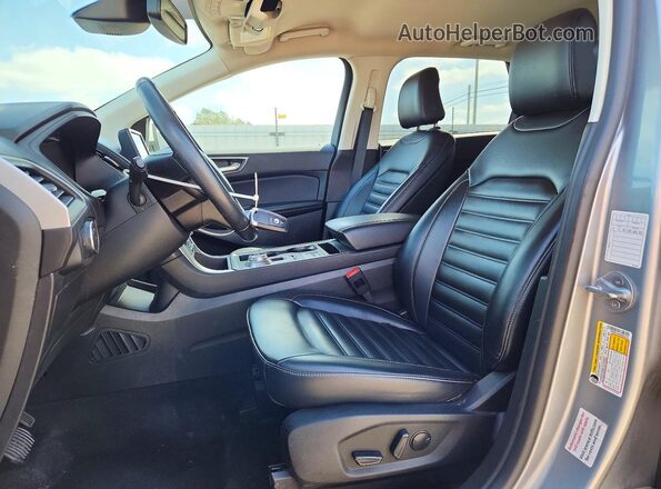 2FMPK4J94NBB03422 2022 FORD EDGE Silver Սալոնի դիմացի տեսք