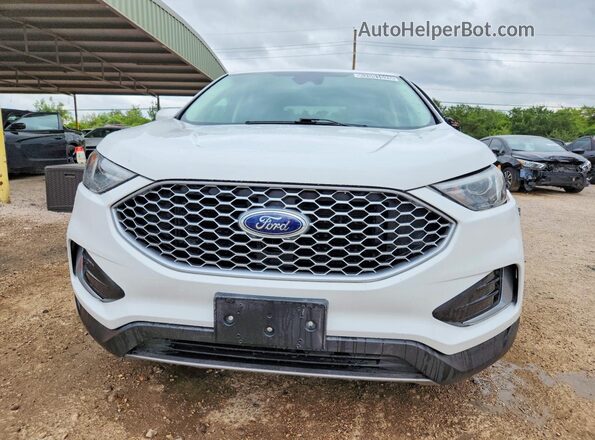 2FMPK4J94PBA31477 2023 FORD EDGE White Widok z przodu