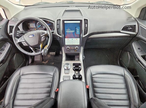 2FMPK4J94PBA31477 2023 FORD EDGE White Widok deski rozdzielczej