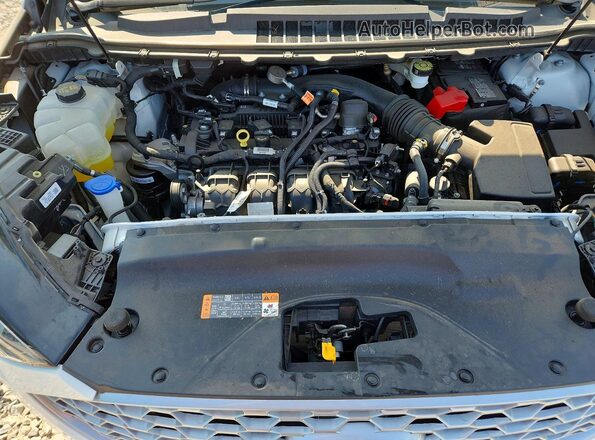 2FMPK4J94PBA49803 2023 FORD EDGE White Engine compartment view
