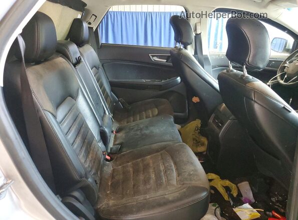 2FMPK4J95GBB10642 2016 FORD EDGE Silver Rear interior view
