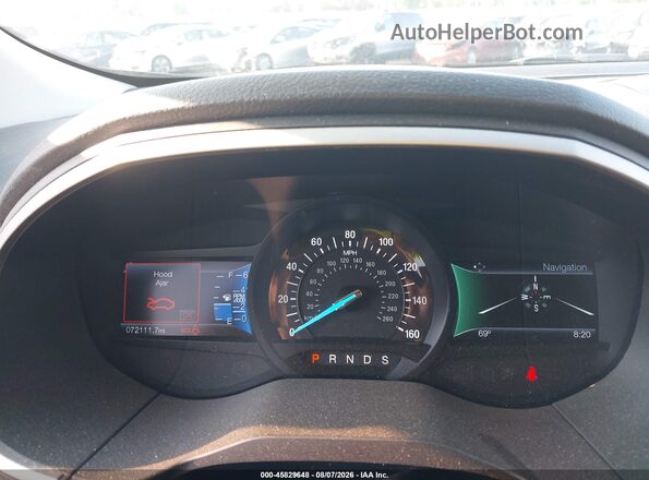 2FMPK4J95GBB30762 2016 FORD EDGE Gray Вид задніх сидінь