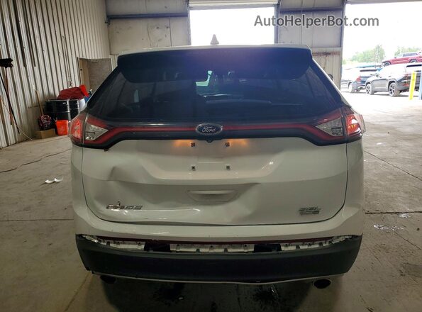 2FMPK4J95GBC16038 2016 FORD EDGE White Vista trasera