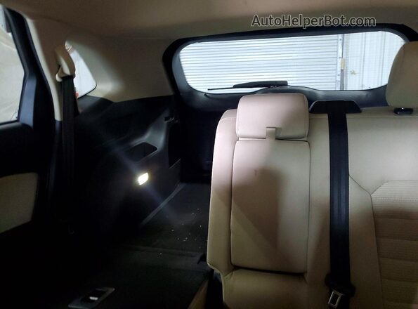 2FMPK4J95GBC16038 2016 FORD EDGE White Vista de los asientos traseros