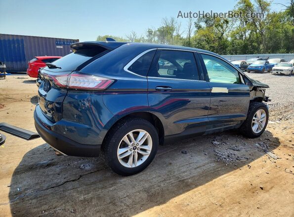 2FMPK4J95GBC40713 2016 FORD EDGE Teal Tył prawy