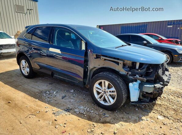 2FMPK4J95GBC40713 2016 FORD EDGE Teal Przód prawy