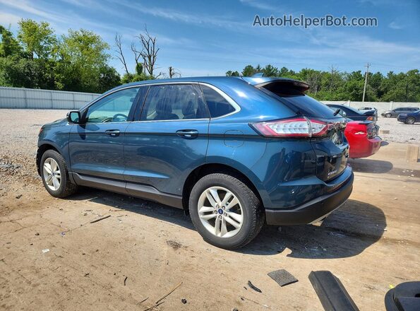 2FMPK4J95GBC40713 2016 FORD EDGE Teal Tył lewy
