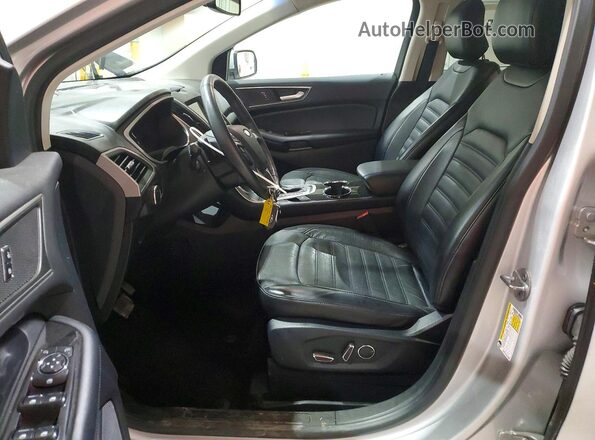 2FMPK4J95GBC55471 2016 FORD EDGE Silver Vista interior delantera