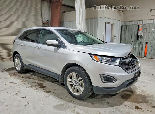 2FMPK4J95GBC55471 2016 FORD EDGE Silver Delantero derecho