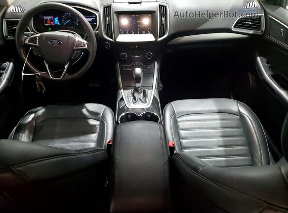 2FMPK4J95GBC55471 2016 FORD EDGE Silver Vista del salpicadero
