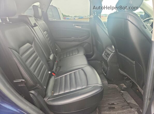 2FMPK4J95HBC30765 2017 FORD EDGE Blue Widok tylnych siedzeń