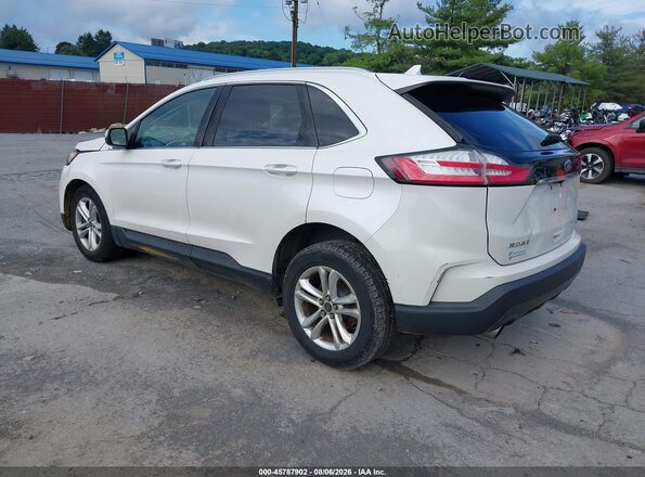 2FMPK4J95KBB02985 2019 FORD EDGE White უკანა მარცხენა