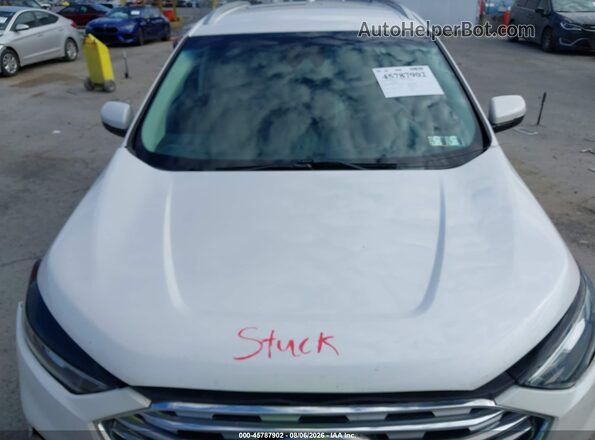 2FMPK4J95KBB02985 2019 FORD EDGE White უკანა ხედი
