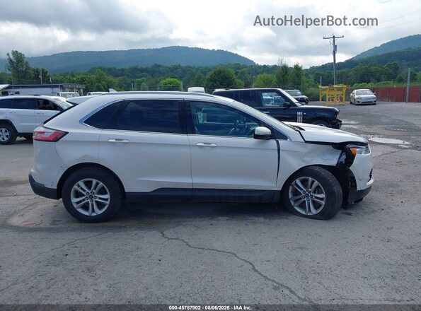 2FMPK4J95KBB02985 2019 FORD EDGE White უკანა სალონის ხედი