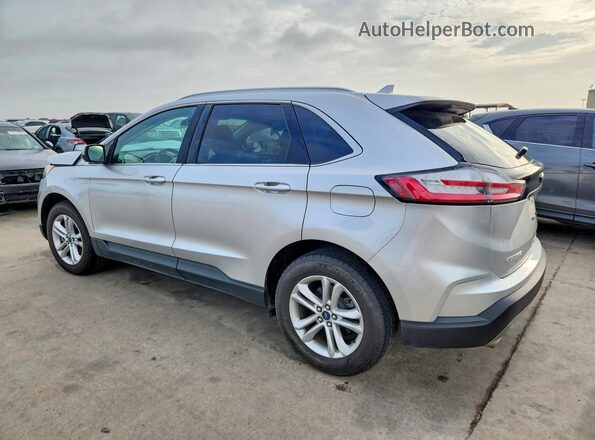 2FMPK4J95KBC75342 2019 FORD EDGE Silver Հետևի ձախ