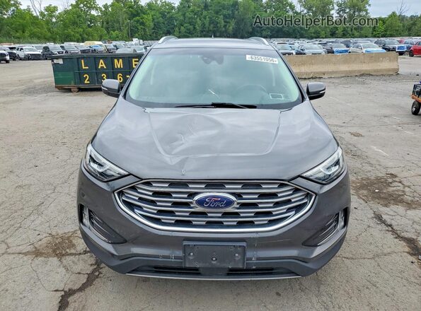 2FMPK4J95LBA96154 2020 FORD EDGE Gray წინა ხედი