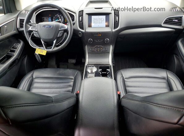 2FMPK4J95LBA96154 2020 FORD EDGE Gray წინა პანელის ხედი