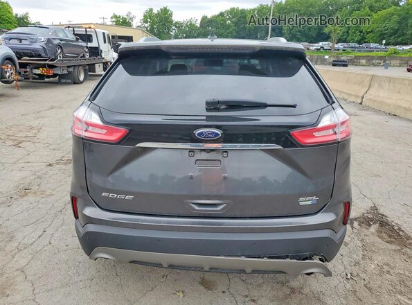 2FMPK4J95LBA96154 2020 FORD EDGE Gray უკანა ხედი
