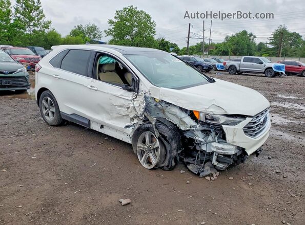 2FMPK4J95MBA59946 2021 FORD EDGE White Przód prawy