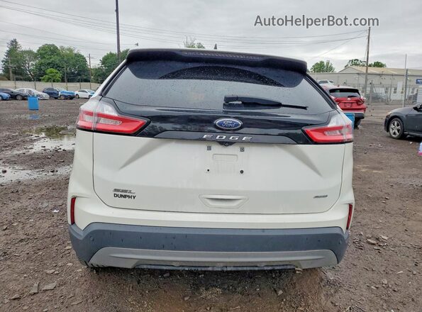 2FMPK4J95MBA59946 2021 FORD EDGE White Widok z tyłu