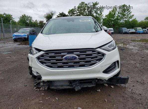 2FMPK4J95MBA59946 2021 FORD EDGE White Widok z przodu