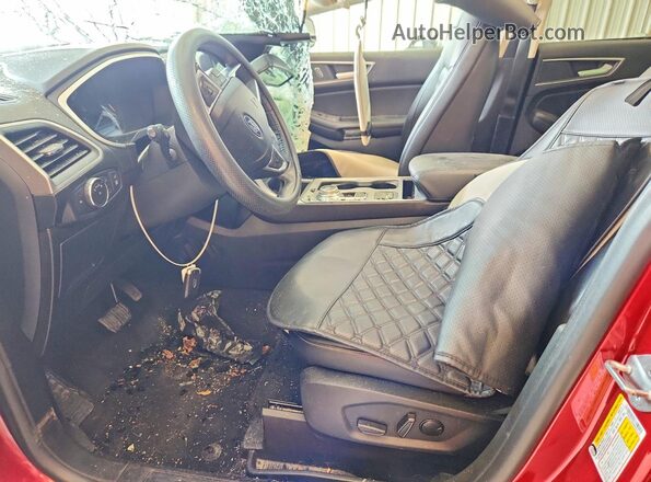 2FMPK4J95MBA63124 2021 FORD EDGE Red Вид підкапотного простору