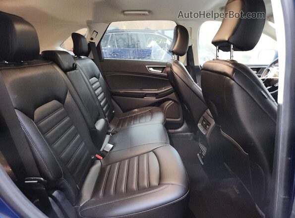 2FMPK4J95MBA65200 2021 FORD EDGE Синий Вид задней части салона