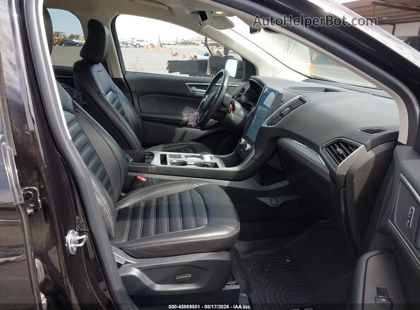 2FMPK4J95NBA02437 2022 FORD EDGE Black Vista interior delantera