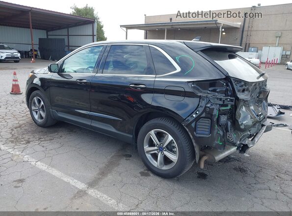 2FMPK4J95NBA02437 2022 FORD EDGE Black Trasero izquierdo