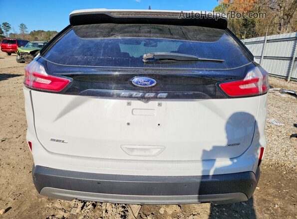 2FMPK4J95NBA39018 2022 FORD EDGE White Widok z tyłu