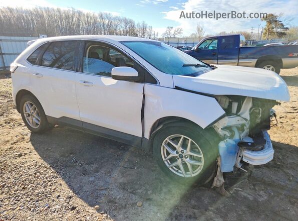 2FMPK4J95NBA39018 2022 FORD EDGE White Przód prawy