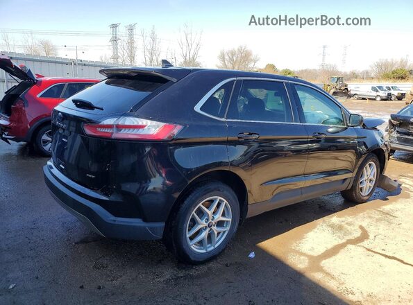 2FMPK4J95NBA45157 2022 FORD EDGE Black Trasero derecho
