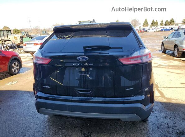 2FMPK4J95NBA45157 2022 FORD EDGE Black Vista trasera