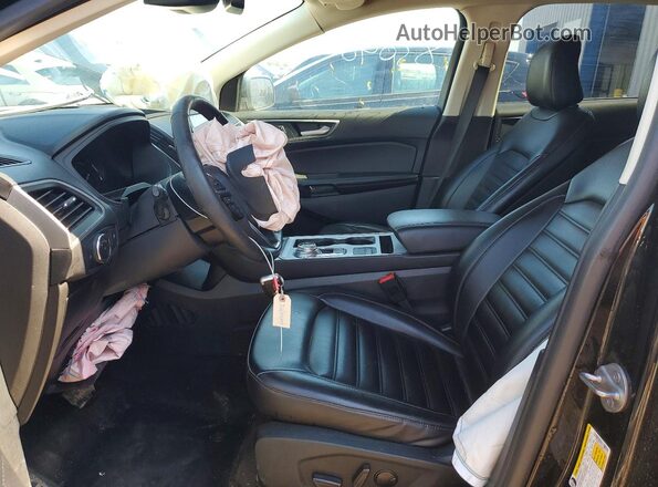 2FMPK4J95NBA45157 2022 FORD EDGE Black Vista interior delantera