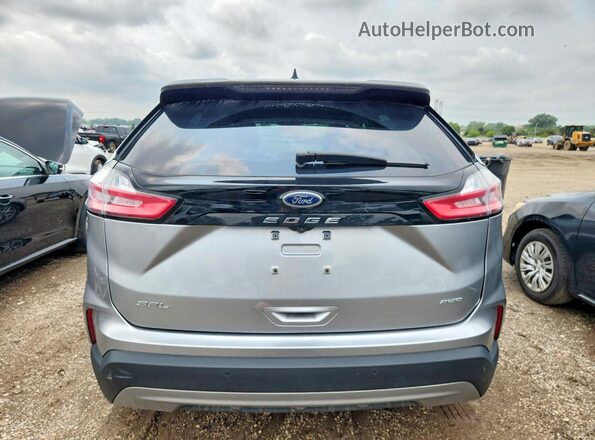2FMPK4J95NBA71161 2022 FORD EDGE Silver Հետևի տեսք