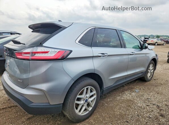 2FMPK4J95NBA71161 2022 FORD EDGE Silver Հետևի աջ