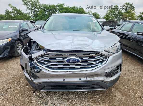 2FMPK4J95NBA71161 2022 FORD EDGE Silver Դիմացի տեսք