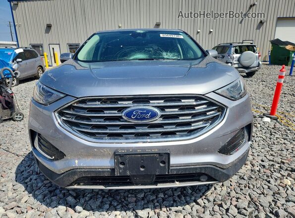 2FMPK4J95NBA76103 2022 FORD EDGE Silver წინა ხედი