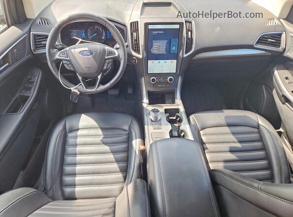 2FMPK4J95NBA76103 2022 FORD EDGE Silver წინა პანელის ხედი