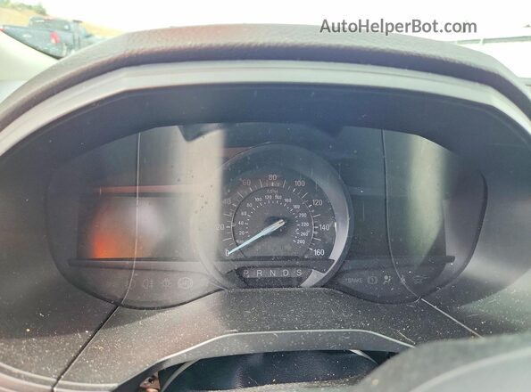 2FMPK4J95NBB04207 2022 FORD EDGE Черный Вид щитка приборов